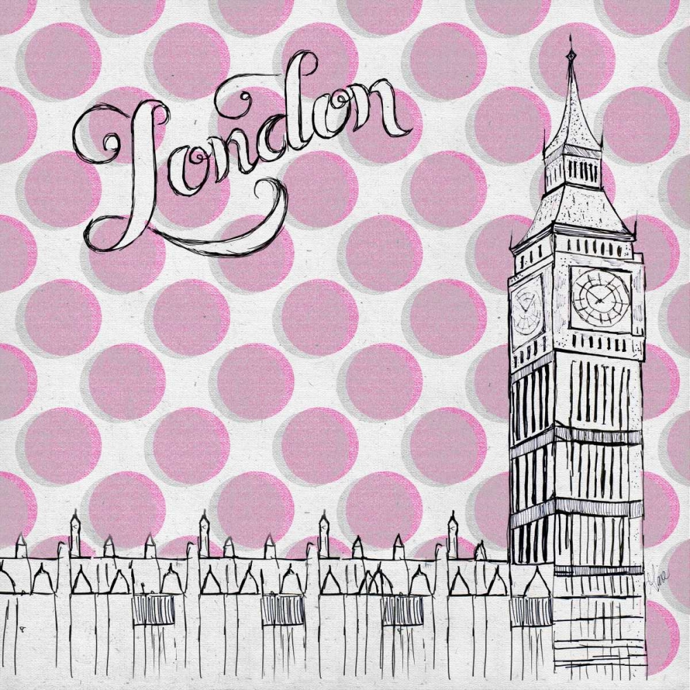Textile London art print by Gina Ritter for $57.95 CAD