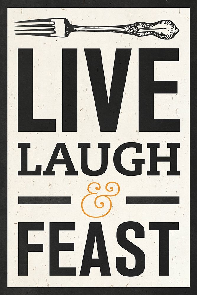 Live Laugh art print by SD Graphics Studio for $57.95 CAD