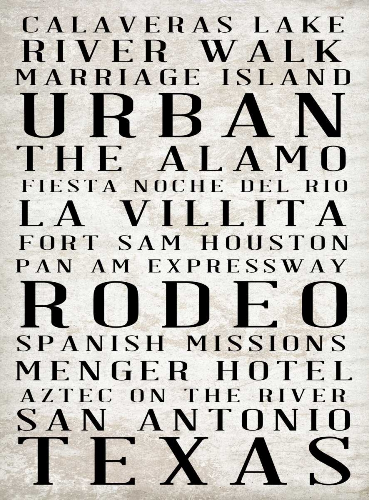 Southwest Text Border I art print by SD Graphics Studio for $57.95 CAD