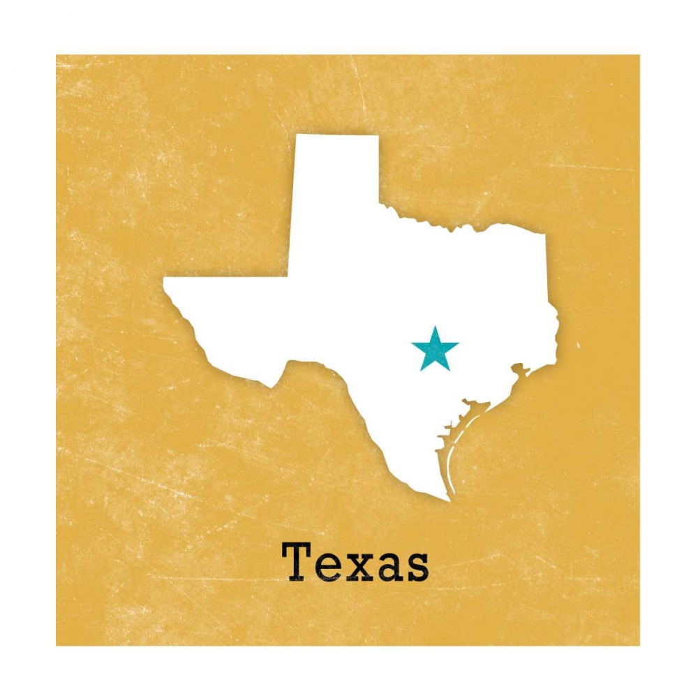 Texas art print by SD Graphics Studio for $57.95 CAD