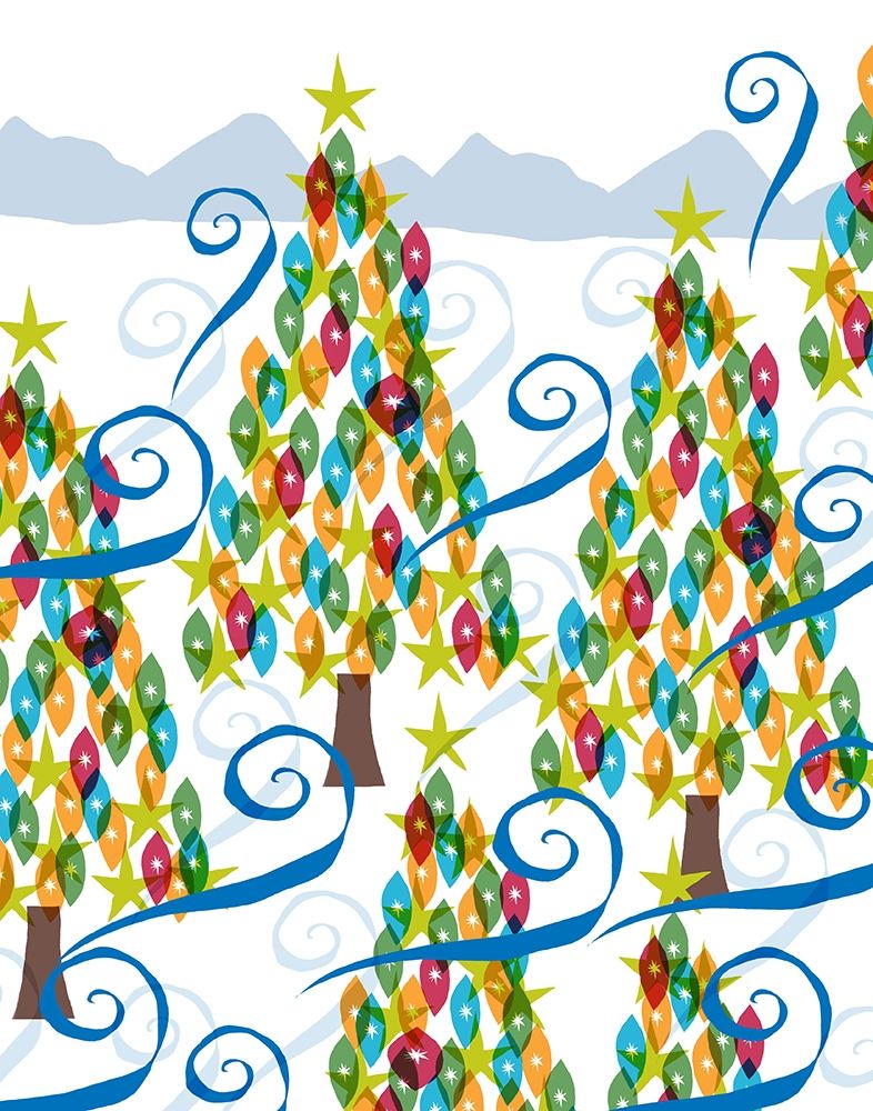 Holiday Times Pattern I art print by Nicholas Biscardi for $57.95 CAD