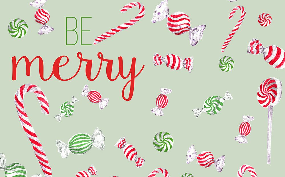 Be Merry art print by Elizabeth Medley for $57.95 CAD