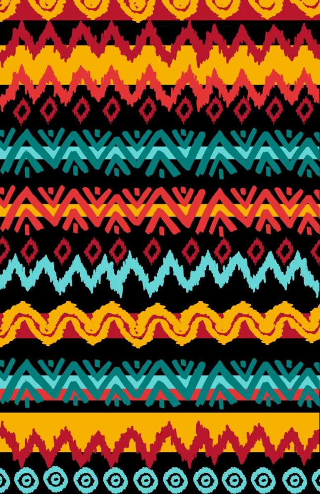 Navajo Mission Teal art print by Nicholas Biscardi for $57.95 CAD