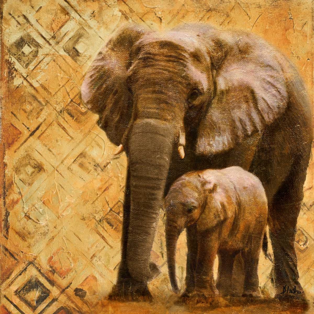 Safari Family I art print by Patricia Pinto for $57.95 CAD