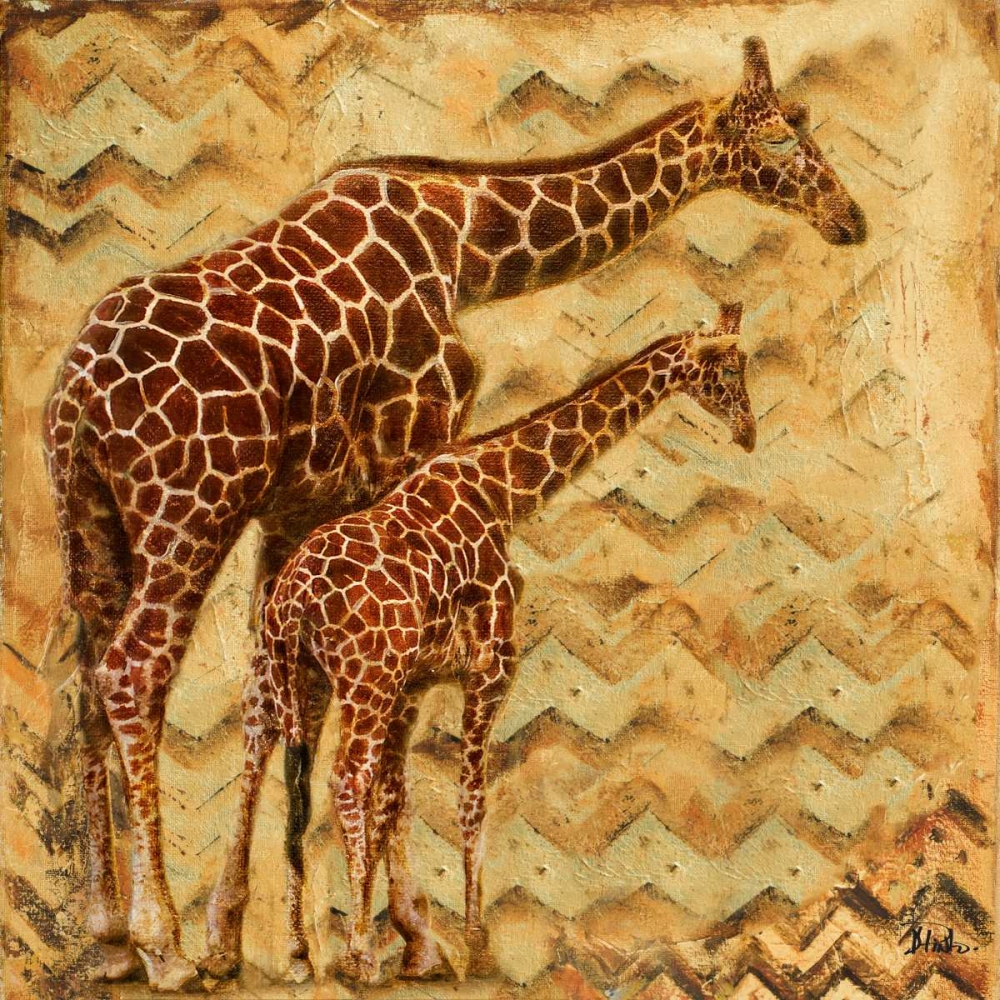 Safari Family II art print by Patricia Pinto for $57.95 CAD