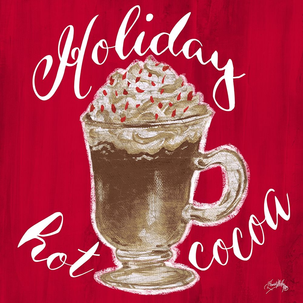 Holiday Hot Cocoa art print by Elizabeth Medley for $57.95 CAD