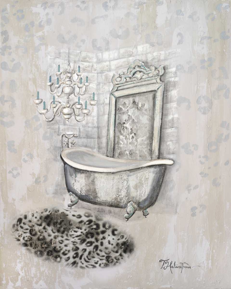 Antique Mirrored Bath II art print by Tiffany Hakimipour for $57.95 CAD