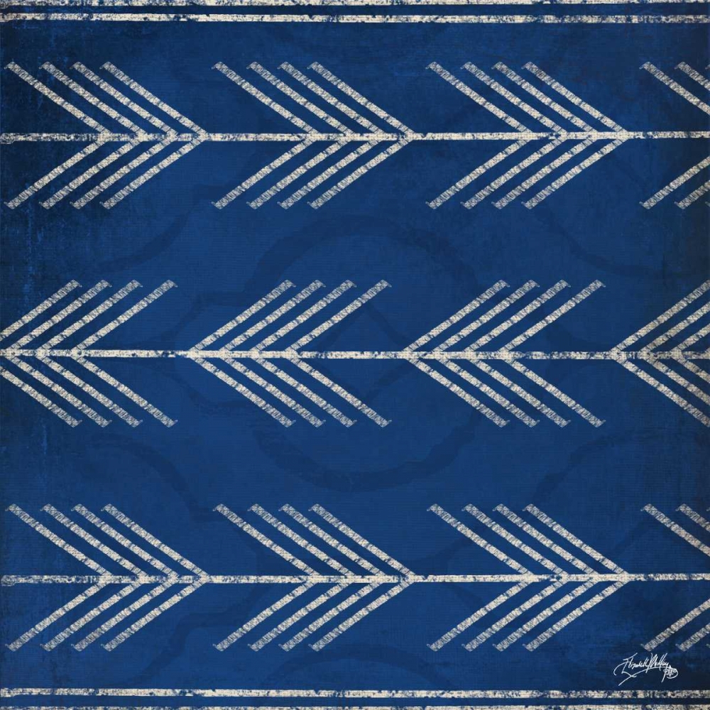 Blue Arrows art print by Elizabeth Medley for $57.95 CAD