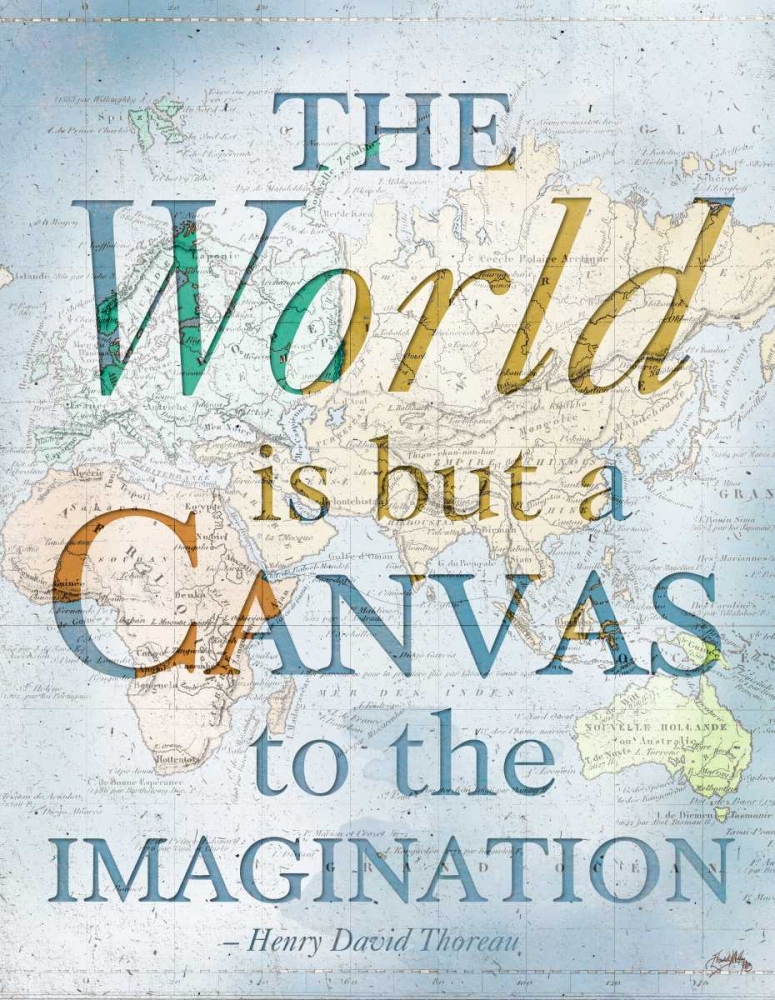 World is a Canvas art print by Elizabeth Medley for $57.95 CAD
