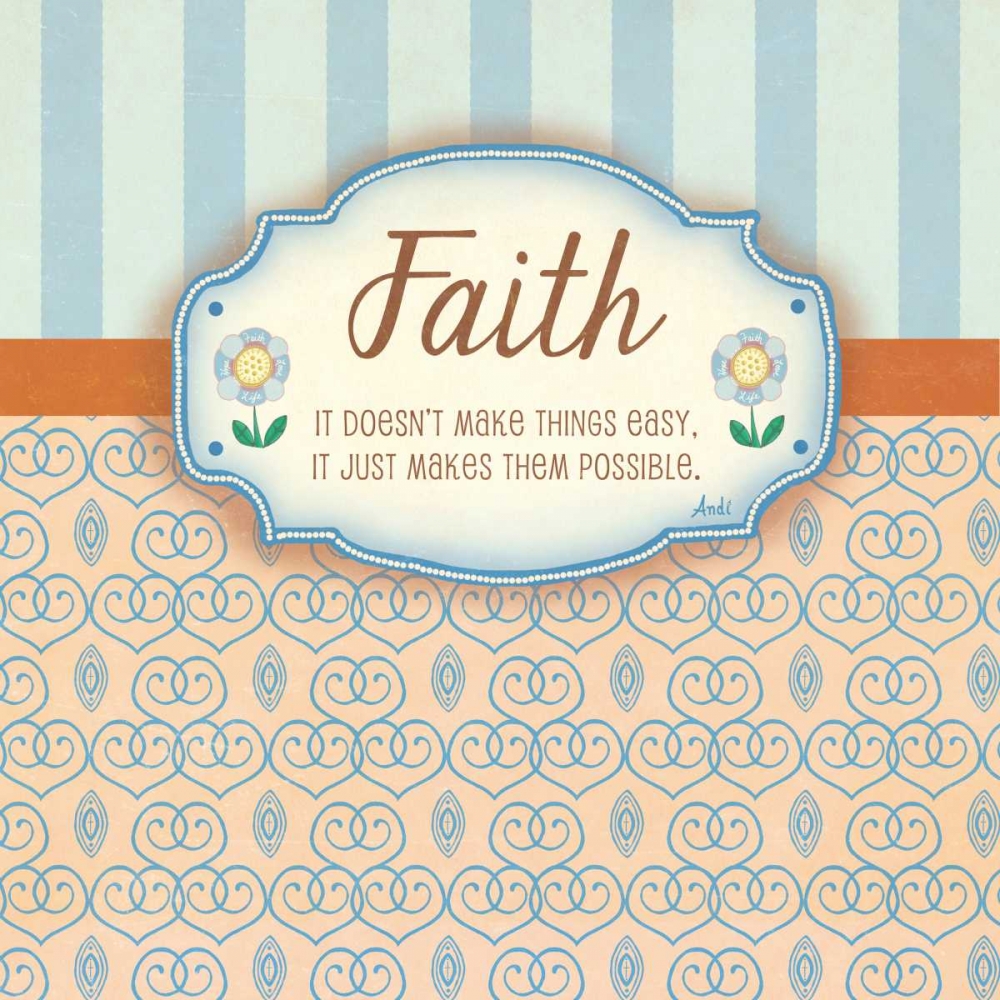 Faith art print by Andi Metz for $57.95 CAD