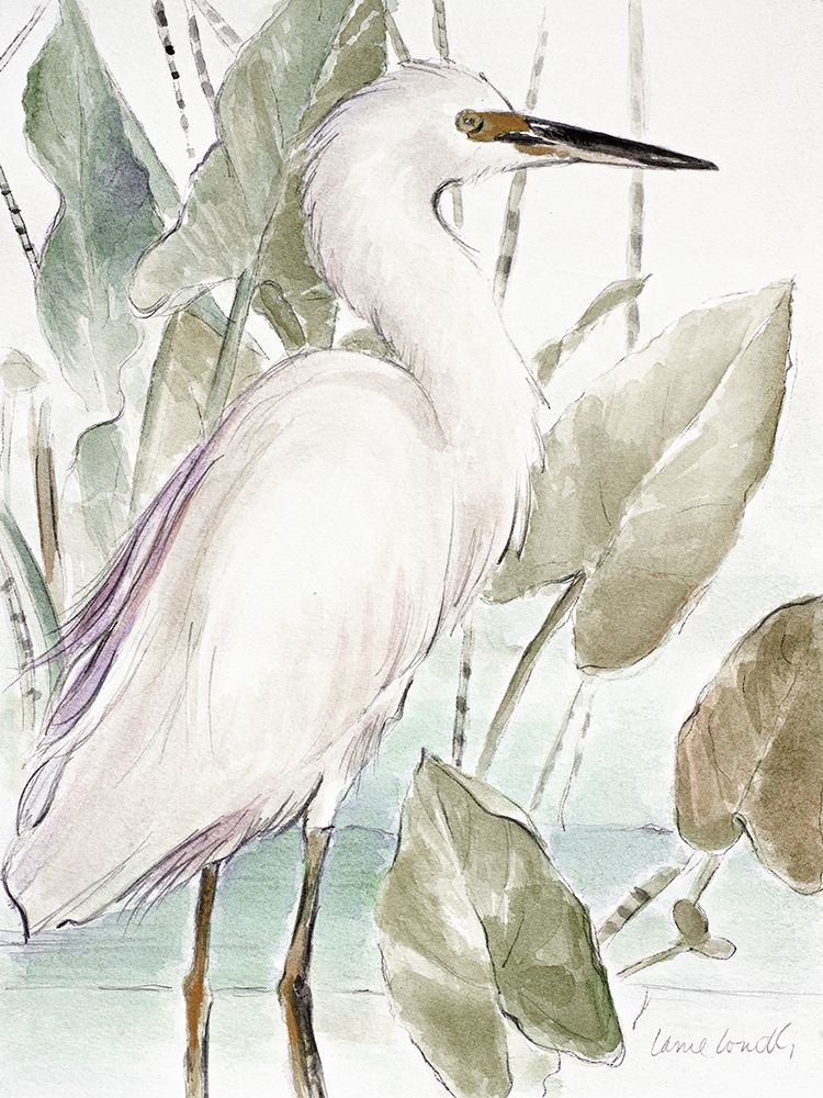 Neutral Egret art print by Lanie Loreth for $57.95 CAD