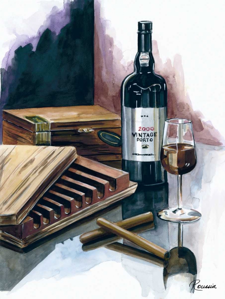 Cigar Press art print by Heather A. French-Roussia for $57.95 CAD