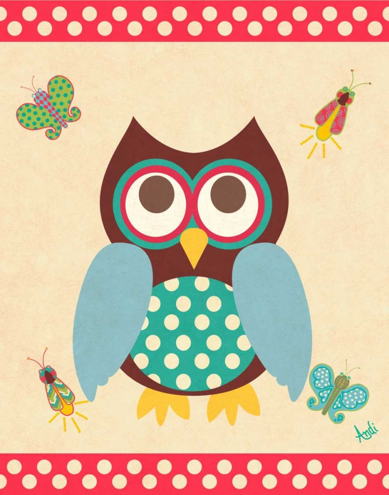 Wise Owls I art print by Andi Metz for $57.95 CAD