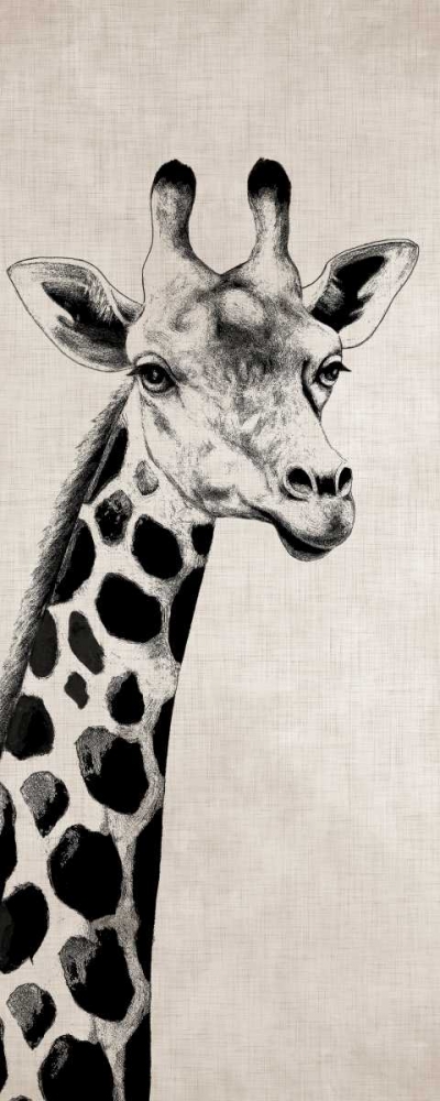 Giraffe I art print by Vivien Rhyan for $57.95 CAD