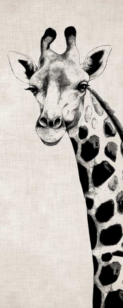 Giraffe II art print by Vivien Rhyan for $57.95 CAD