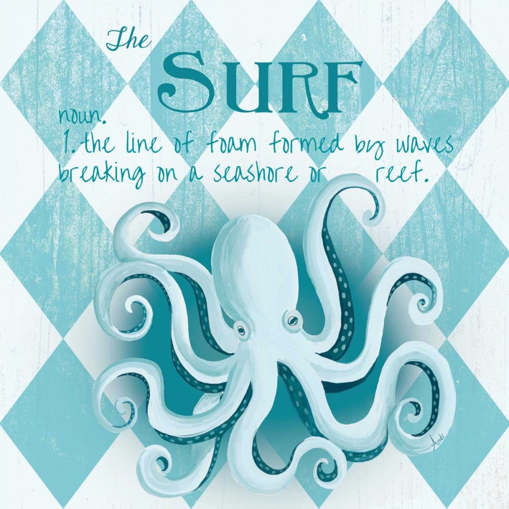 The Surf art print by Andi Metz for $57.95 CAD