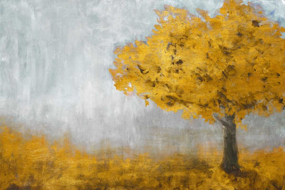 Yellow Eternal Tree art print by Walt Johnson for $57.95 CAD