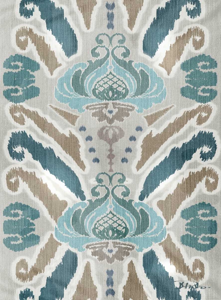 A Touch of Flourish with Border II art print by Patricia Pinto for $57.95 CAD