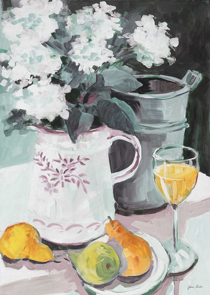Pitcher of Flowers art print by Jane Slivka for $57.95 CAD