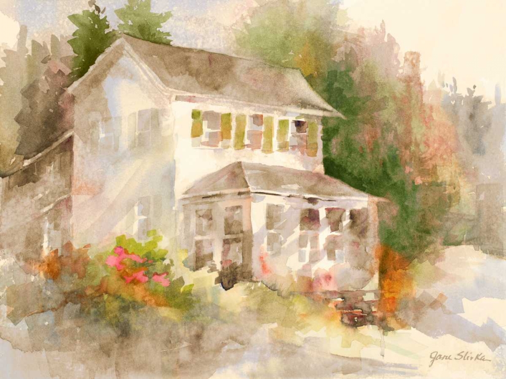 Summer Home II art print by Jane Slivka for $57.95 CAD