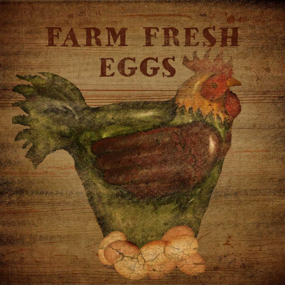 Farm Fresh Eggs art print by Beth Albert for $57.95 CAD