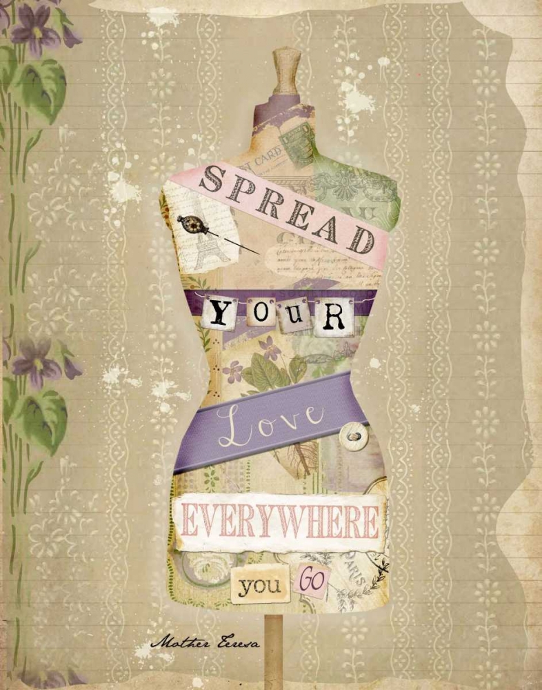 Spread Your Love art print by Beth Albert for $57.95 CAD