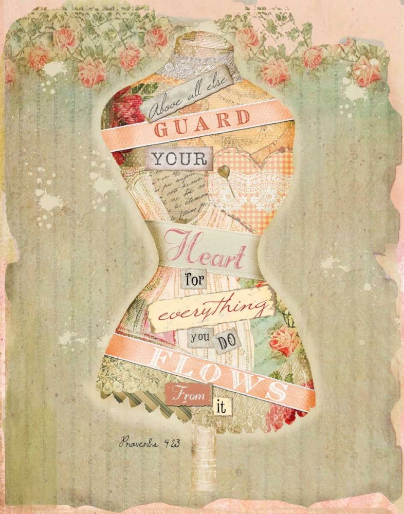 Guard Your Heart II art print by Beth Albert for $57.95 CAD