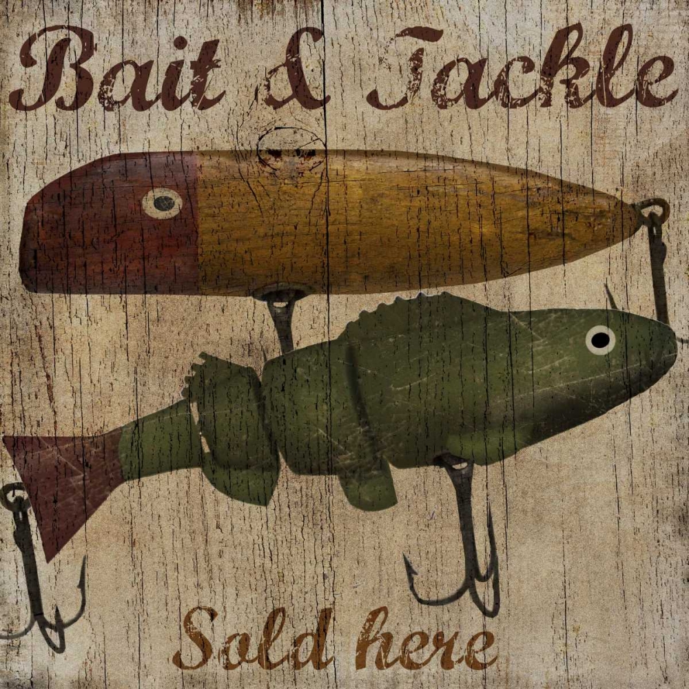 Bait and Tackle art print by Beth Albert for $57.95 CAD