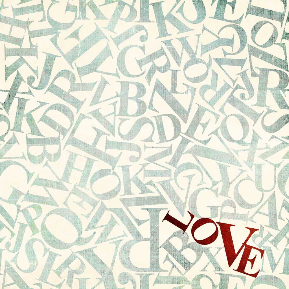 Love art print by Dallas Drotz for $57.95 CAD