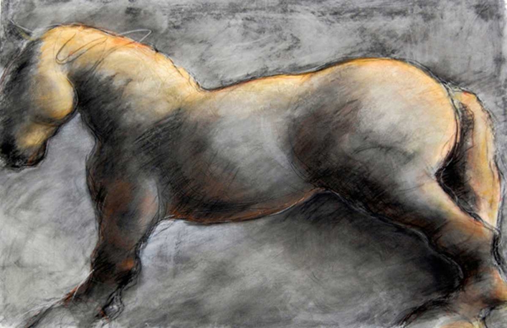 Dark Horse 2 art print by Kate Hoffman for $57.95 CAD