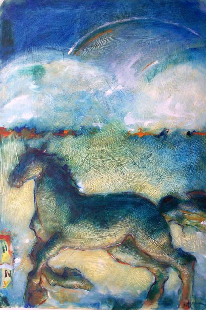 Horse in the Clouds art print by Kate Hoffman for $57.95 CAD
