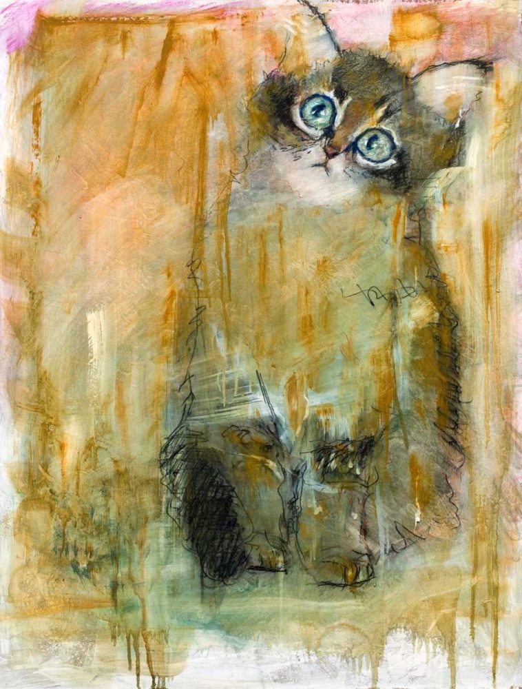 Kitty art print by Kate Hoffman for $57.95 CAD