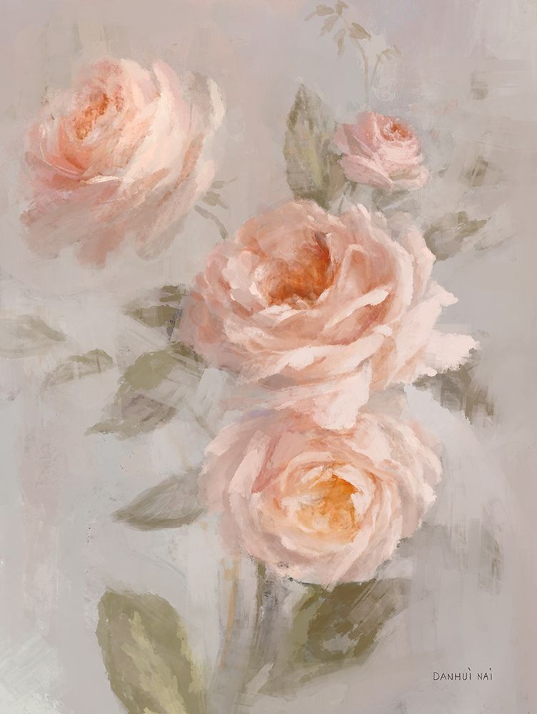 A Sprig of Roses II art print by Danhui Nai for $57.95 CAD