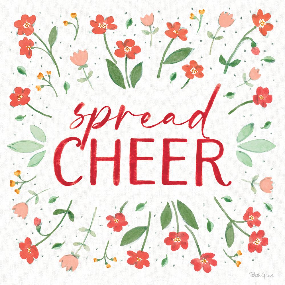 Holiday Bows V art print by Beth Grove for $57.95 CAD