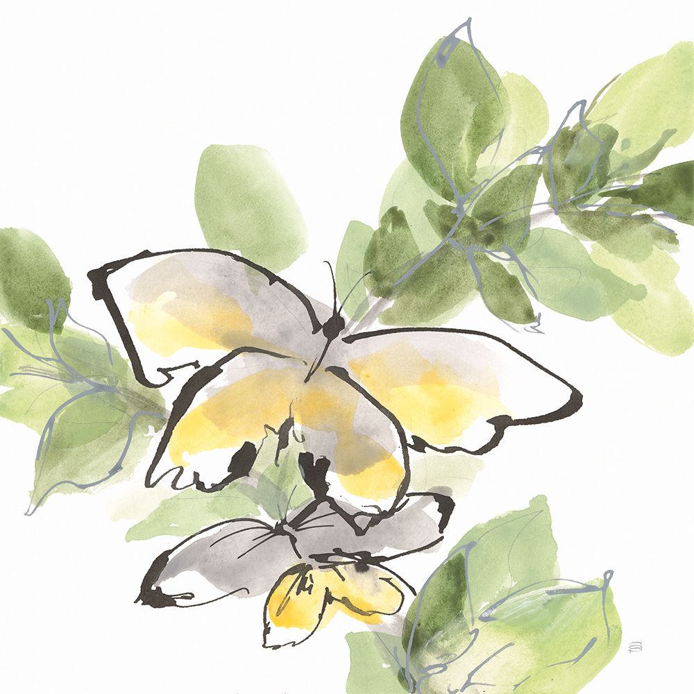 Social Butterflies III art print by Chris Paschke for $57.95 CAD