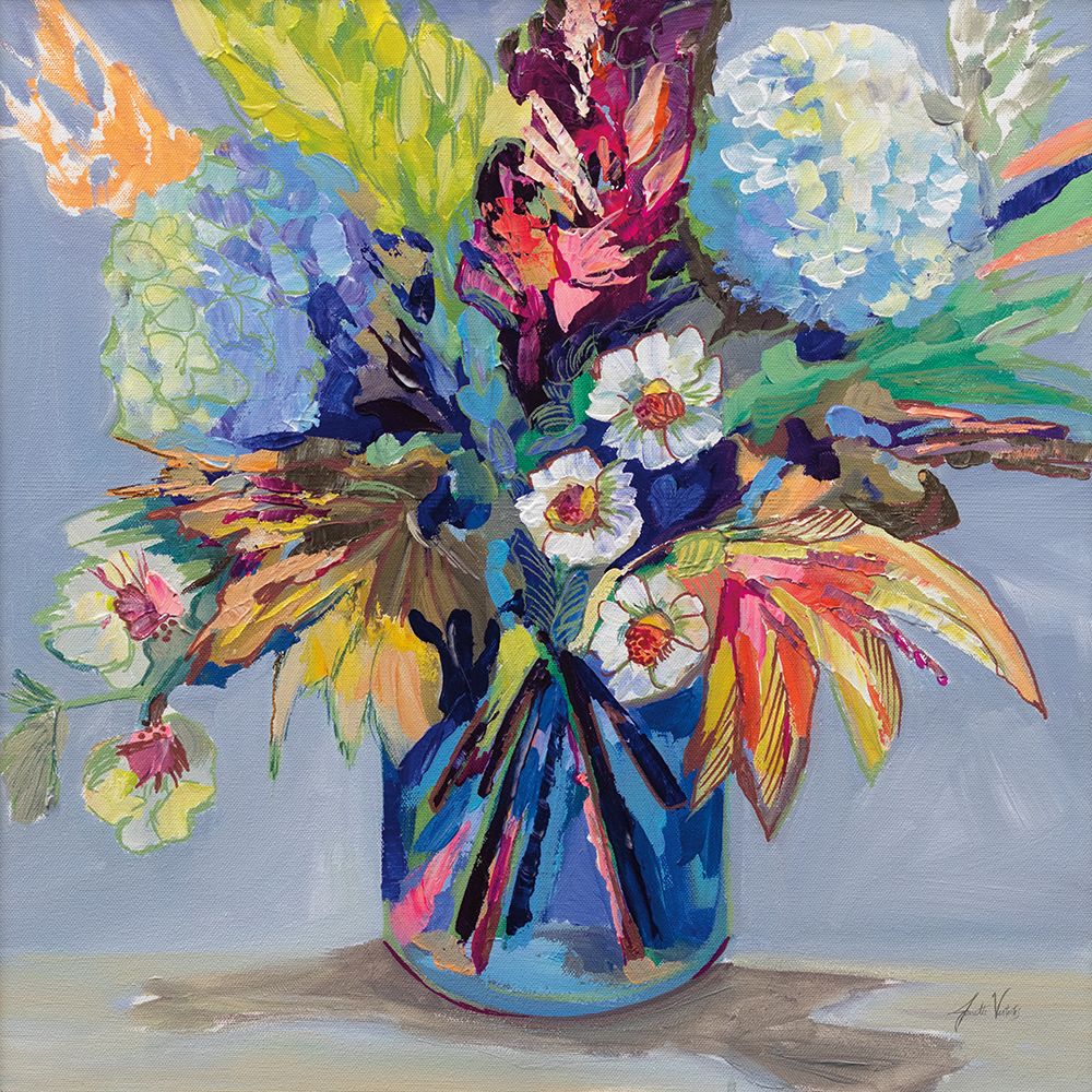 Garden Joy art print by Jeanette Vertentes for $57.95 CAD