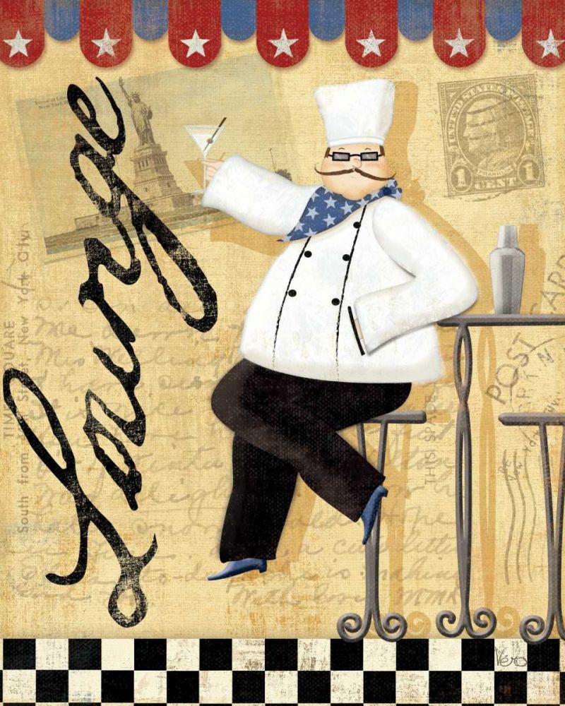 Chefs Break II art print by Veronique Charron for $57.95 CAD
