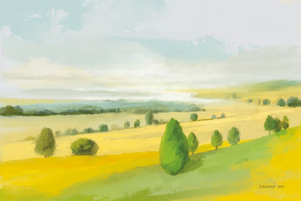 Sunlit Meadow art print by Danhui Nai for $57.95 CAD