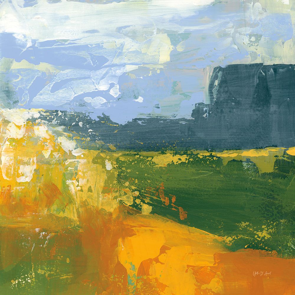 Distant Plateau II art print by Yvette St. Amant for $57.95 CAD