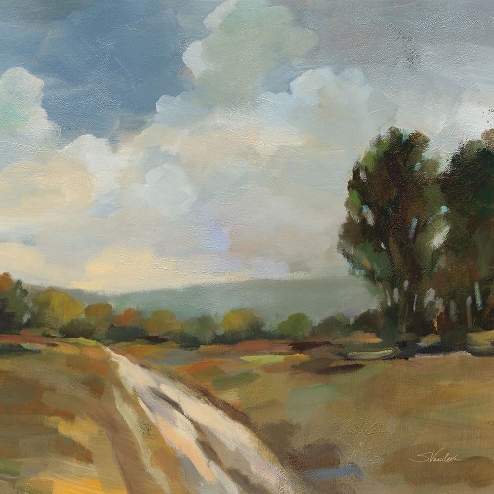 Countryside View Sq art print by Silvia Vassileva for $57.95 CAD
