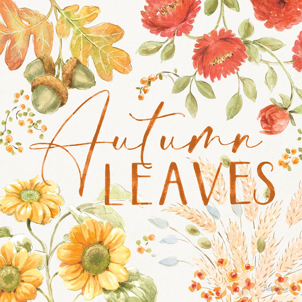 Harvest Wishes VIII art print by Beth Grove for $57.95 CAD