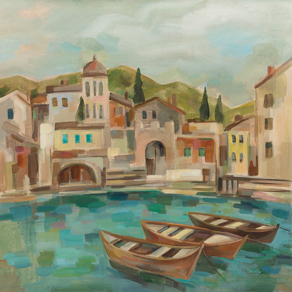 Italian Bay art print by Silvia Vassileva for $57.95 CAD