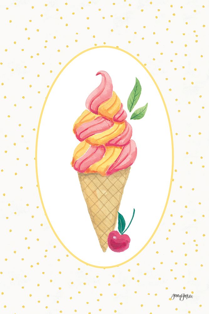Lifes a Beach Soft Serve art print by Jenaya Jackson for $57.95 CAD