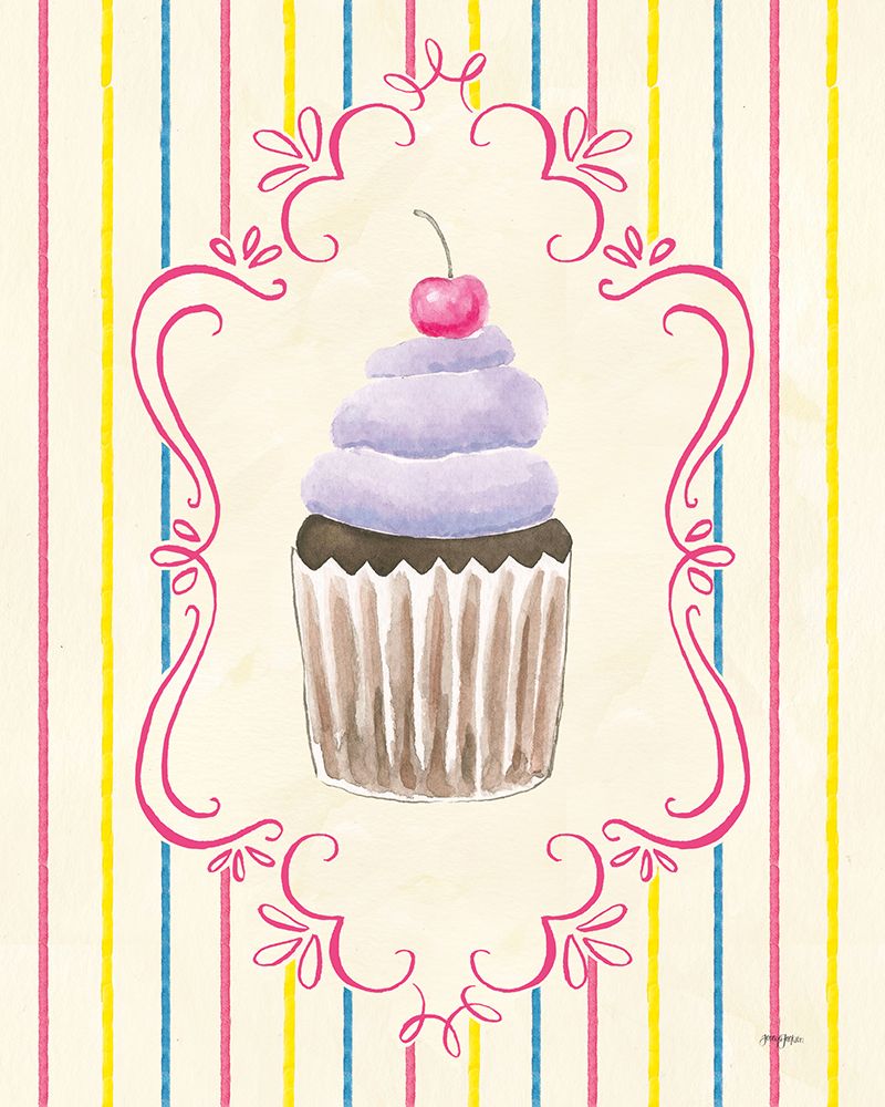 Sweet Life on Stripes I art print by Jenaya Jackson for $57.95 CAD