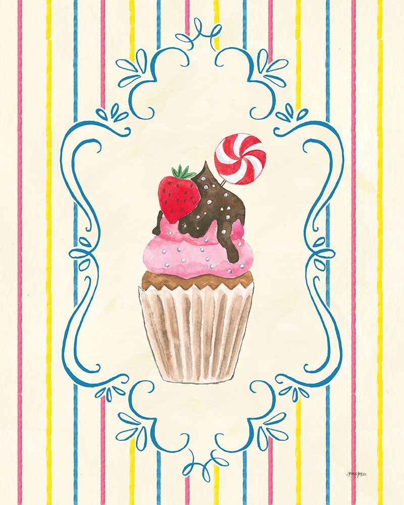 Sweet Life on Stripes III art print by Jenaya Jackson for $57.95 CAD