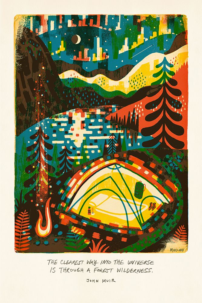 Outdoor Adventure II art print by Michael Mullan for $57.95 CAD