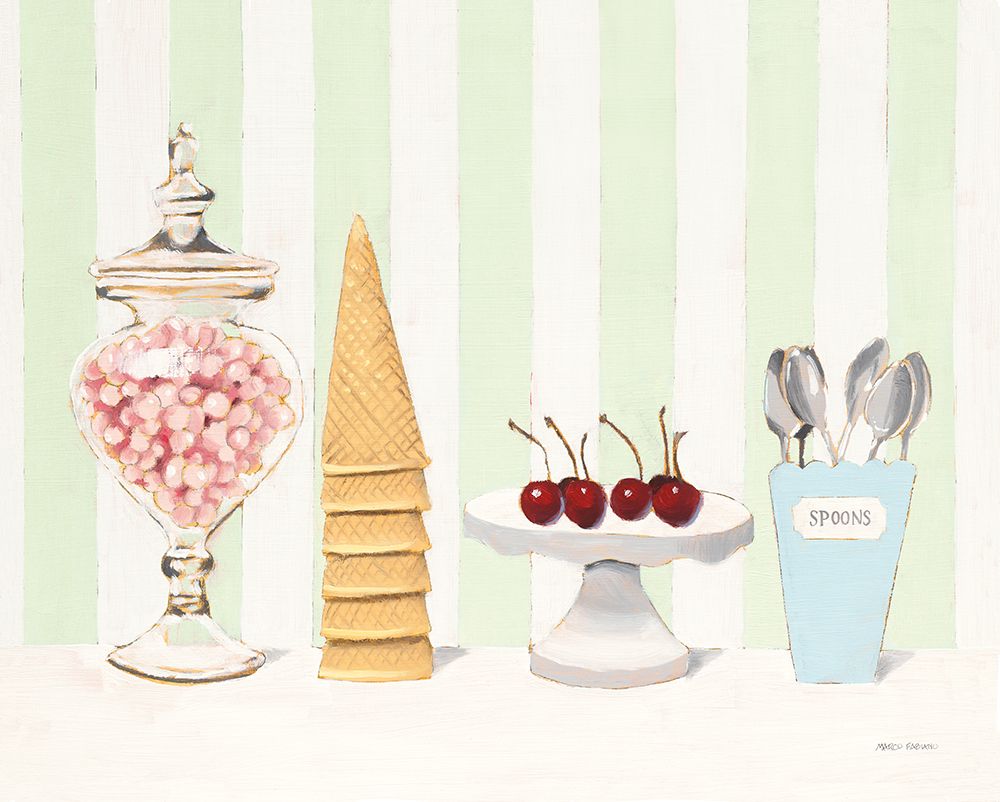 Parlour Shoppe Petit Salon de Glace v2 art print by Marco Fabiano for $57.95 CAD