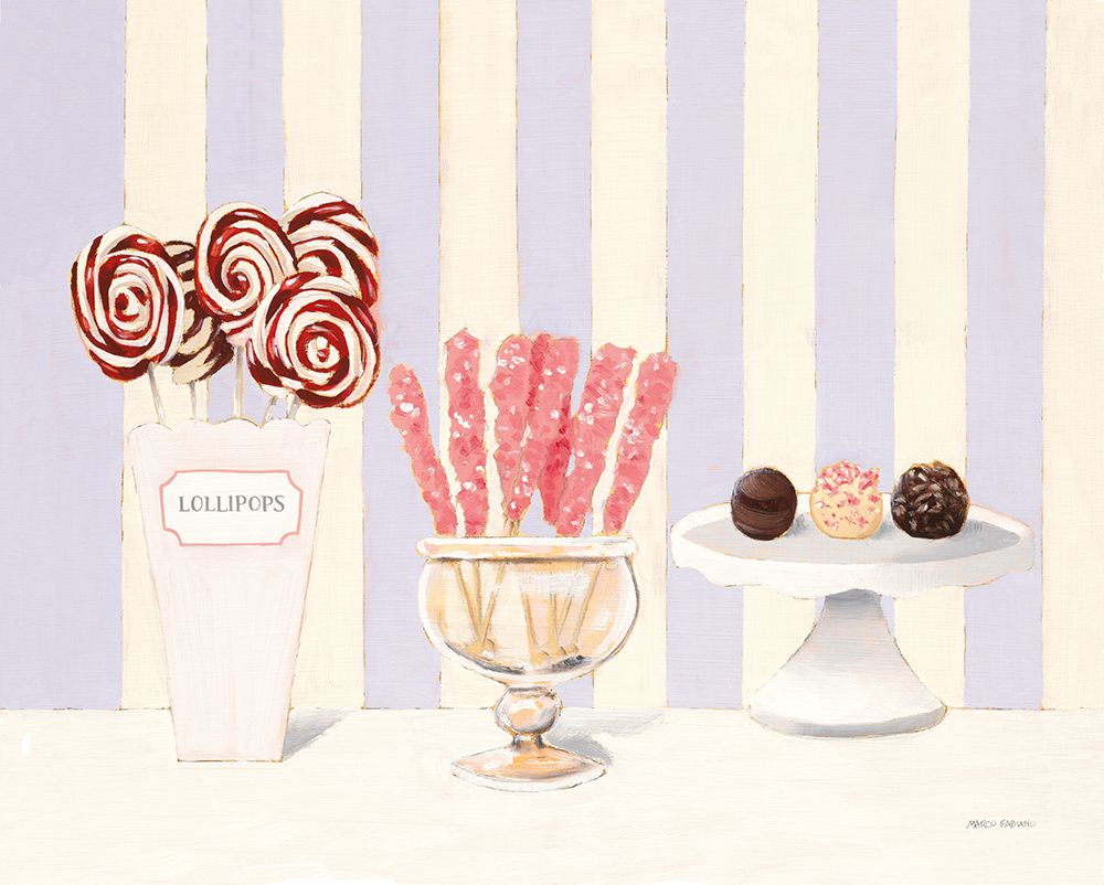Parlour Shoppe Shoppe des Bon Bons v2 art print by Marco Fabiano for $57.95 CAD
