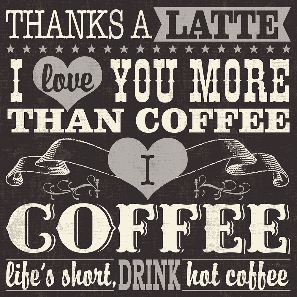 Coffee Lovers VII art print by Pela Studio for $57.95 CAD