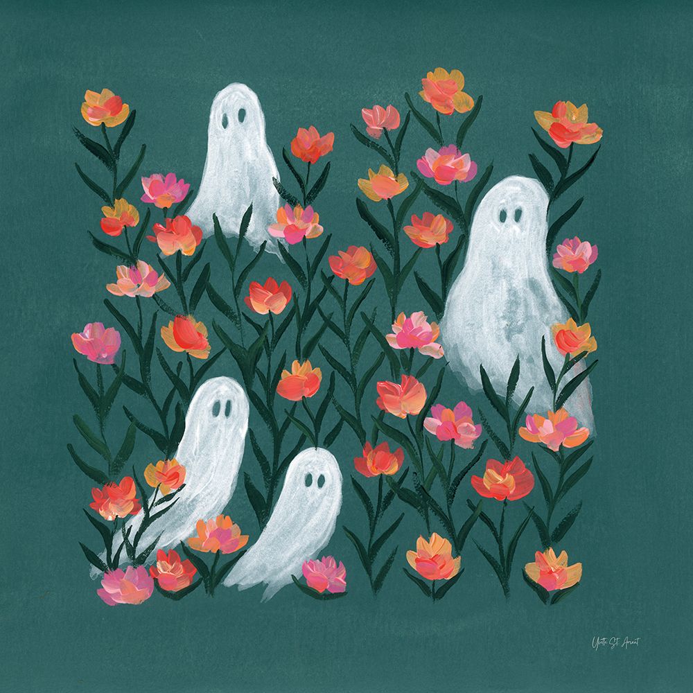 Ghosts in the Flower Patch art print by Yvette St. Amant for $57.95 CAD